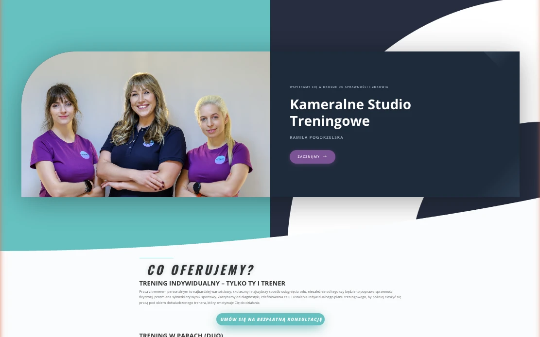 Strona główna Fit Room Studio – kameralne studio treningowe w Szczecinie